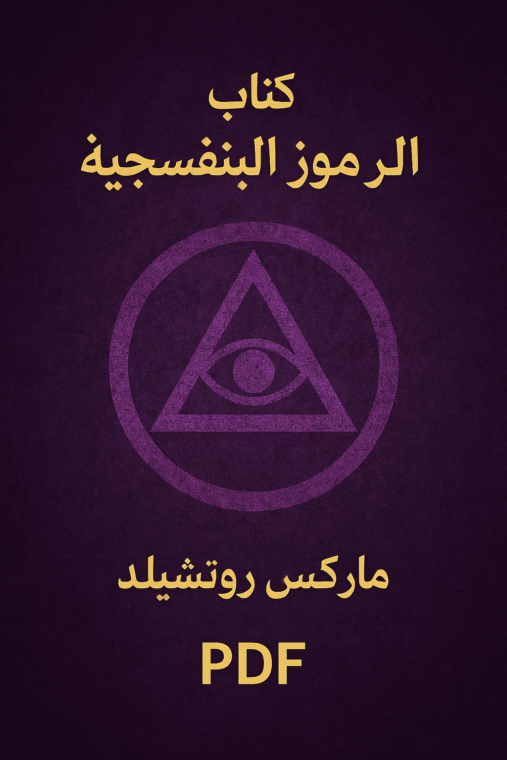 تحميل كتاب الرموز البنفسجية PDF اكتشف أسرار ماركس روتشيلد المخفية بجودة عالية